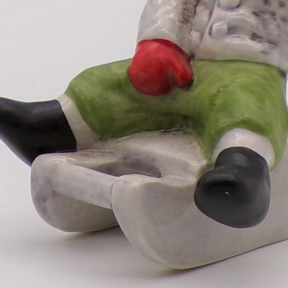 Boy on Sled Ceramic Figurine by Goebel - Picture 5 of 15